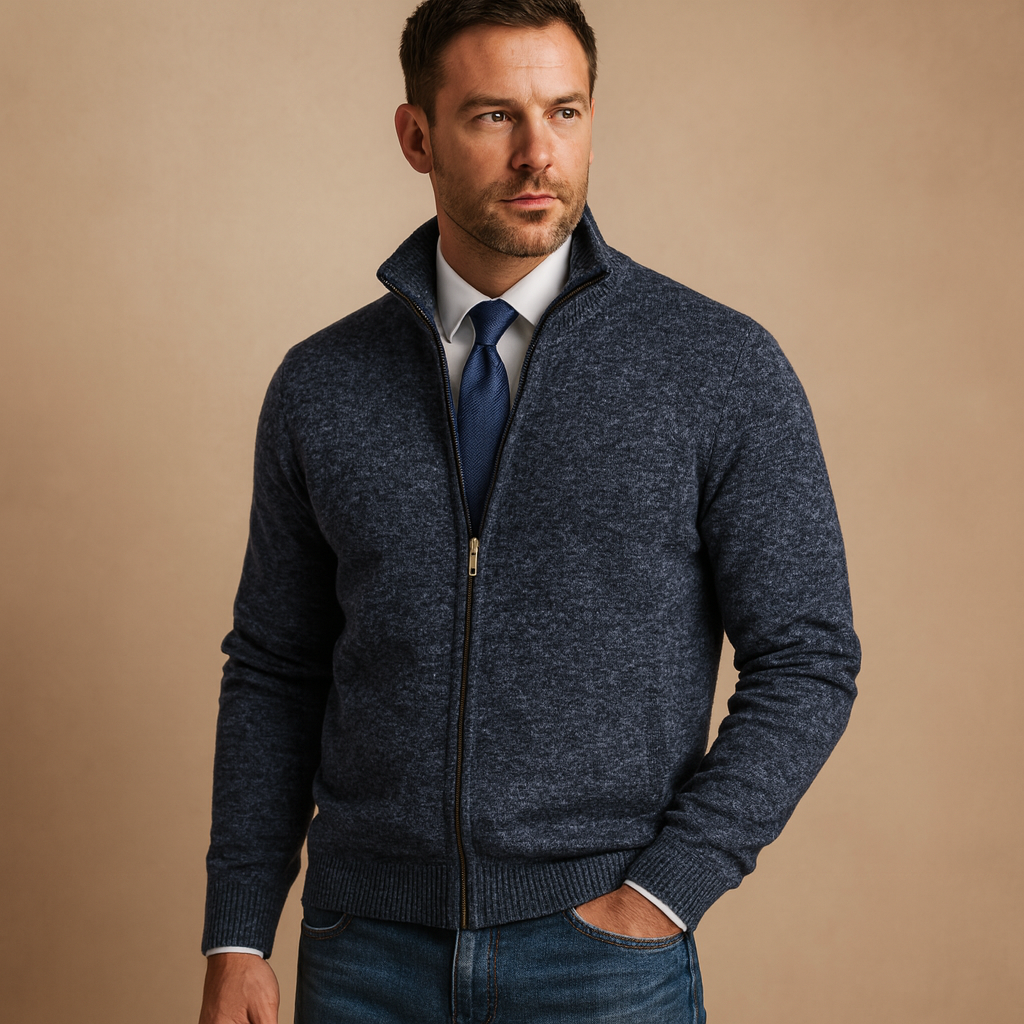 Veste zippée pour homme pour un look décontracté et sportif | Milan