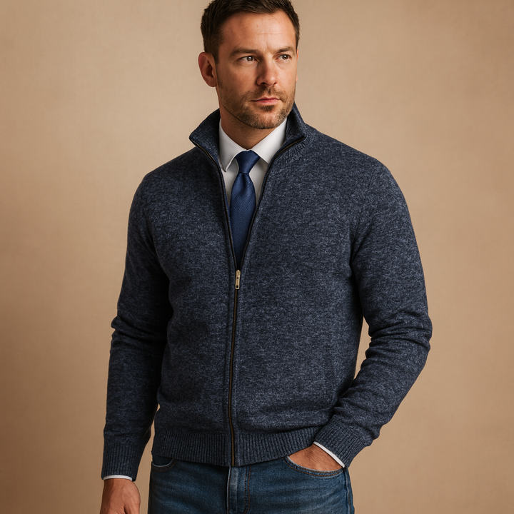 Veste zippée pour homme pour un look décontracté et sportif | Milan