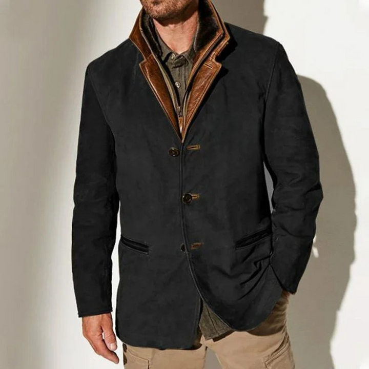 Herren Vintage Lederjacke - Klassischer Stil