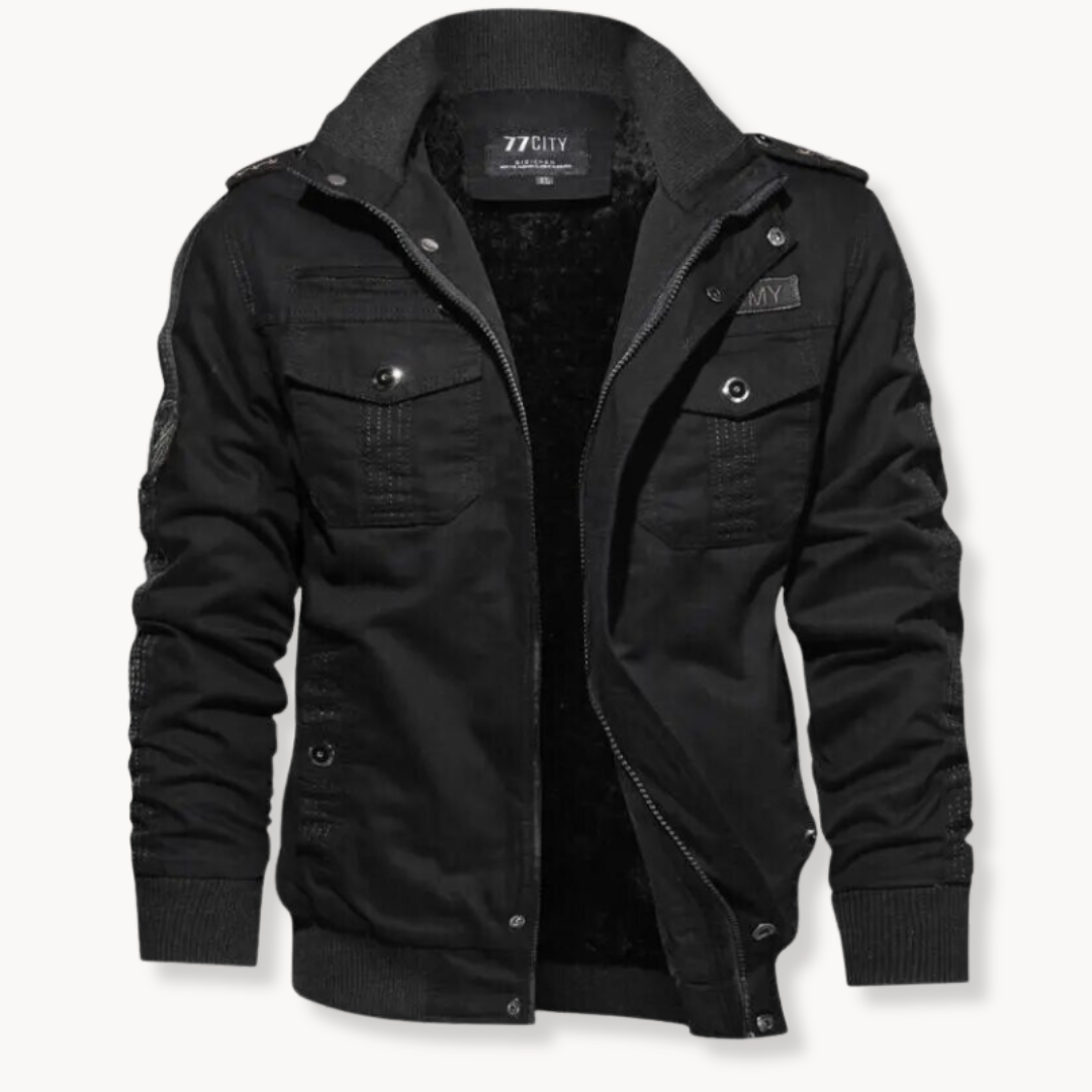 Herren Winterjacke Winddicht Arbeitsjacke - Funktionales Design