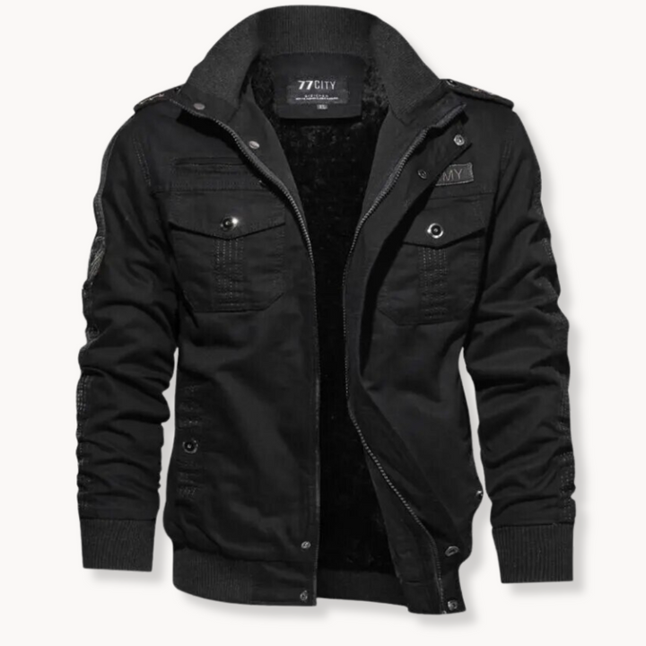 Herren Winterjacke Winddicht Arbeitsjacke - Funktionales Design