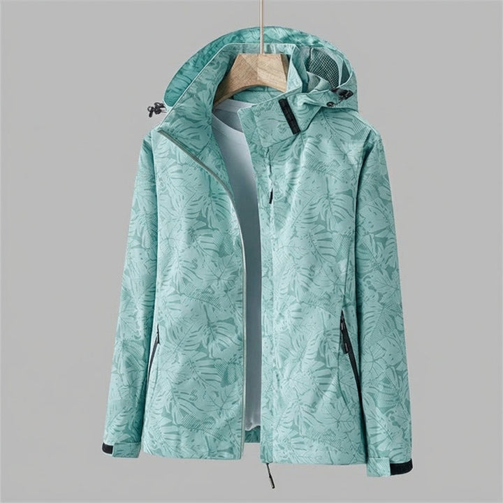 Wasser- und winddichte Jacke mit Kapuze Damen - Olda