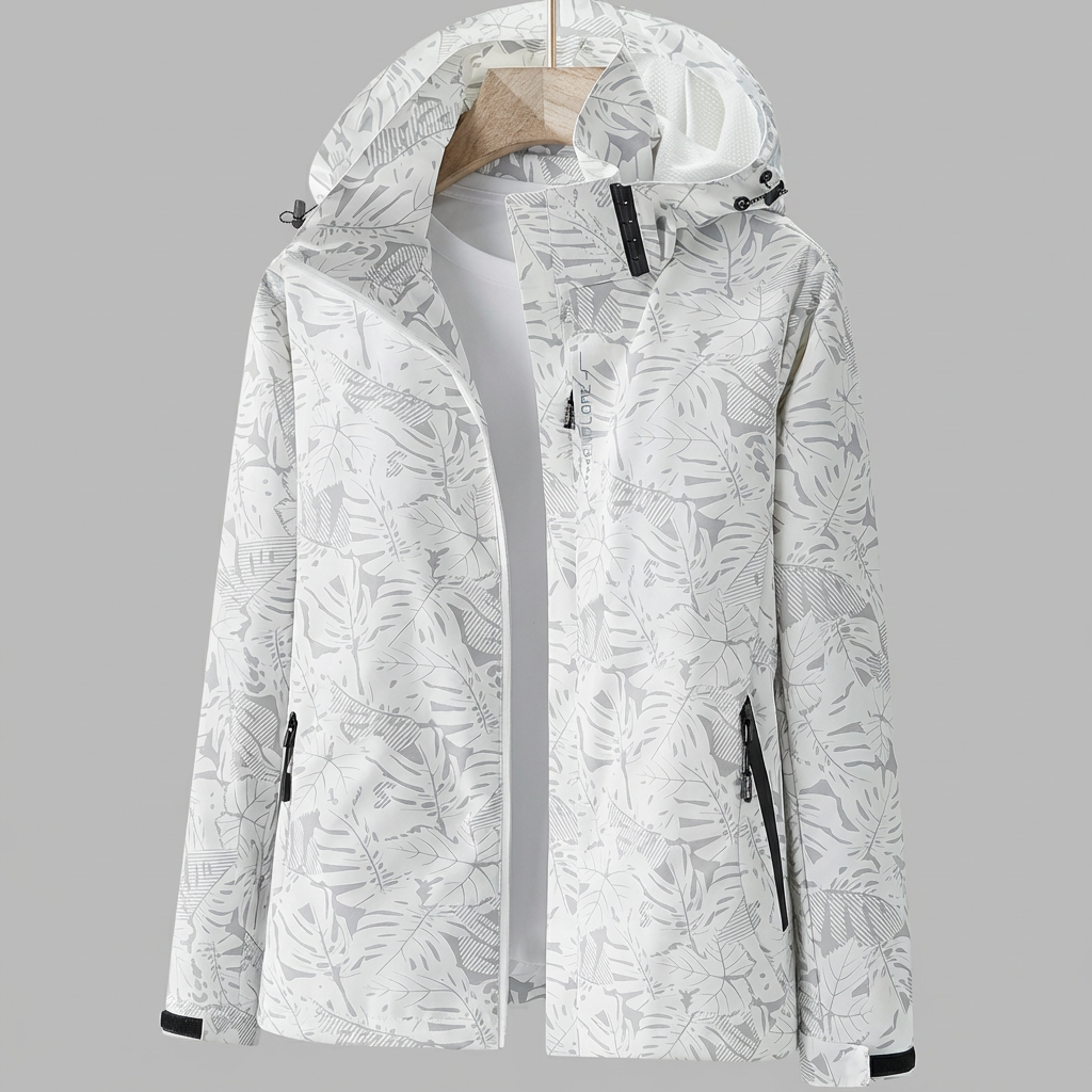 Wasser- und winddichte Jacke mit Kapuze Damen - Olda