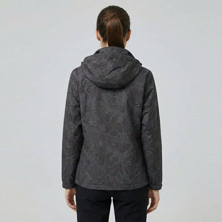 Wasser- und winddichte Jacke mit Kapuze Damen - Olda