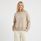 Women's Oversized Crewneck Knit Pullover Jumper