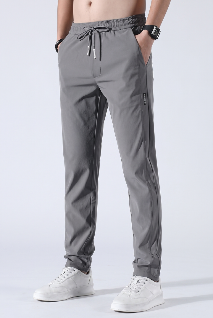 Hosen Herren - Entspannte Hose mit elastischem Bund