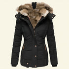 Hooded Winter Puffer Jacket für Frauen