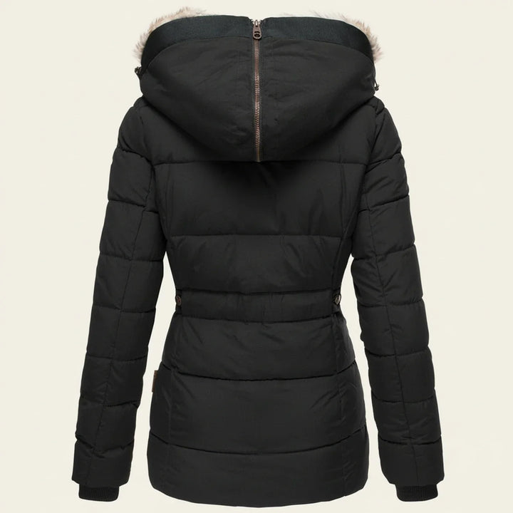 Hooded Winter Puffer Jacket für Frauen
