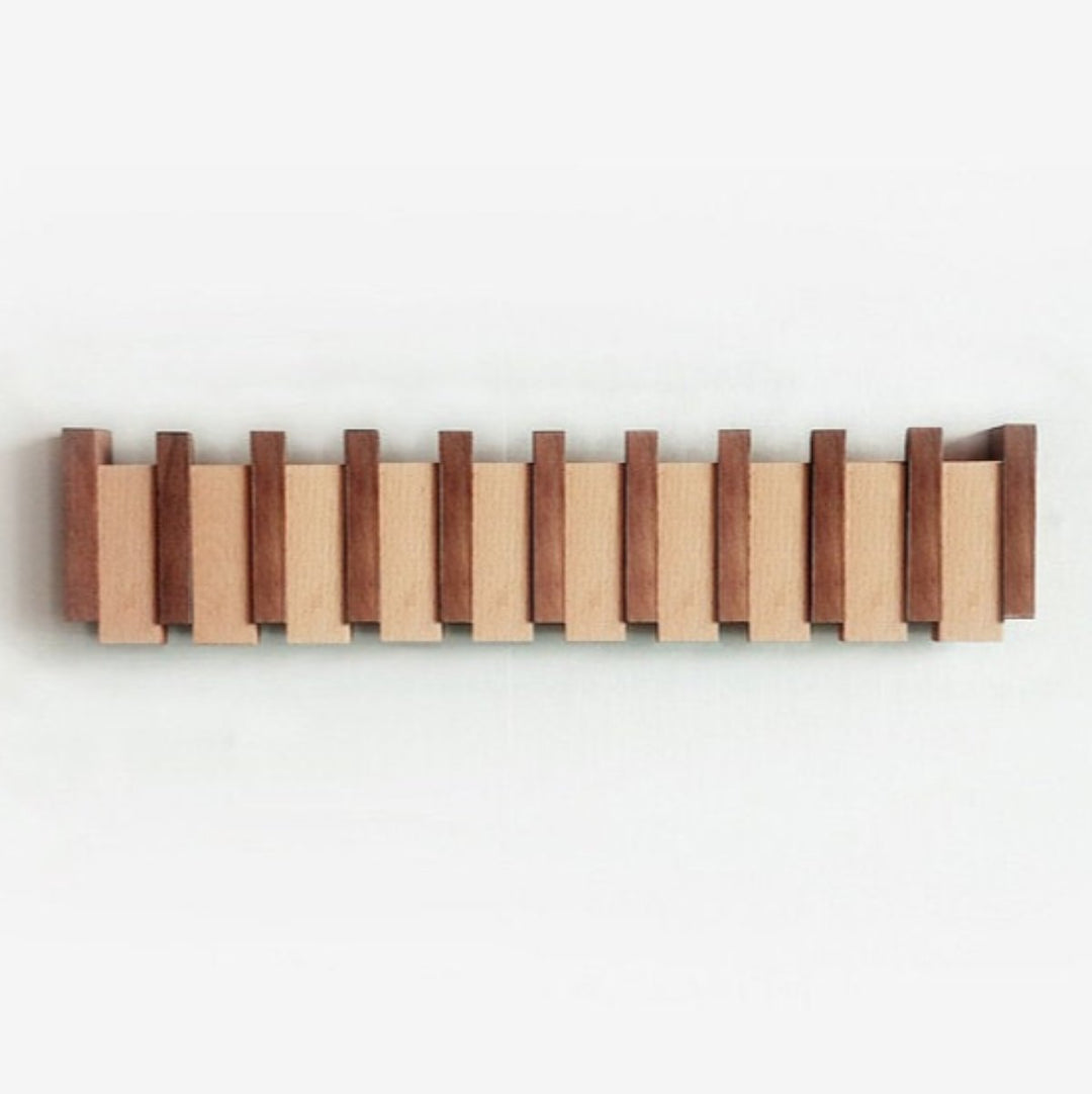 EleganceRack | Wooden Piano Coat Rack