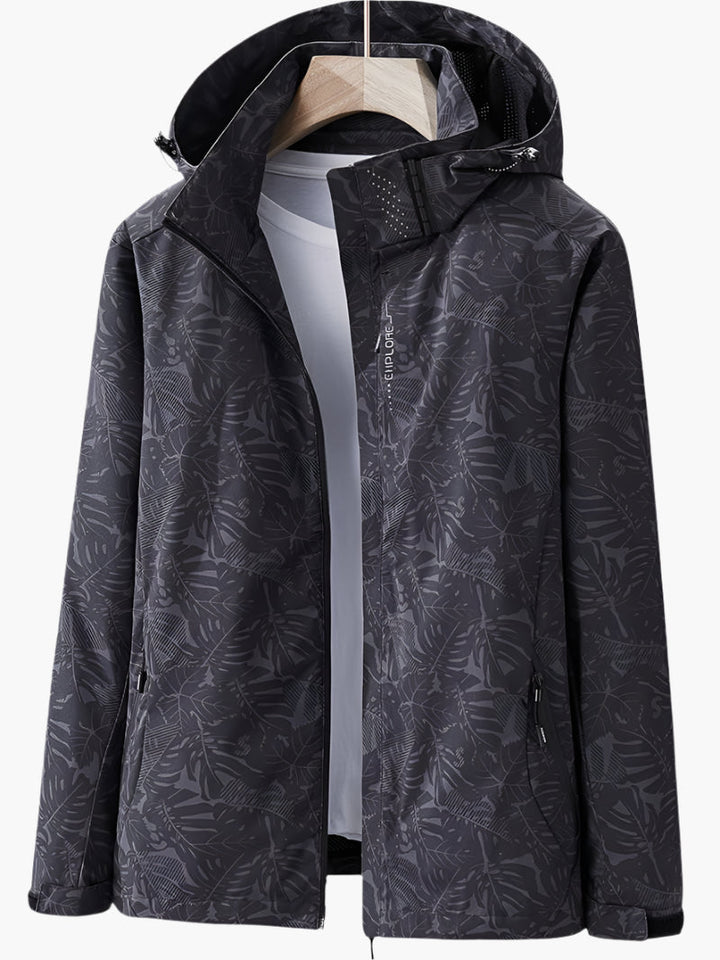 Damen Outdoor-Jacke mit Kapuze – wasserdicht, winddicht &amp; atmungsaktiv – stylische Funktionsjacke für Freizeit &amp; Alltag