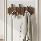 Sandsberg Wall Coat Rack in Piano Wood – Practical and Elegant for Organising Your Entrance
