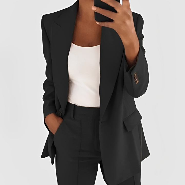 Everly | Blazer- und Hosenanzug-Set
