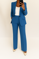 Damen Zweiteiler | Langärmliger Blazer und Hose