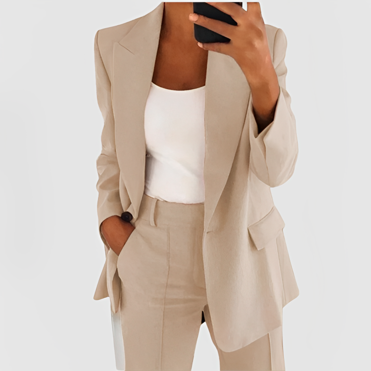 Everly | Blazer- und Hosenanzug-Set