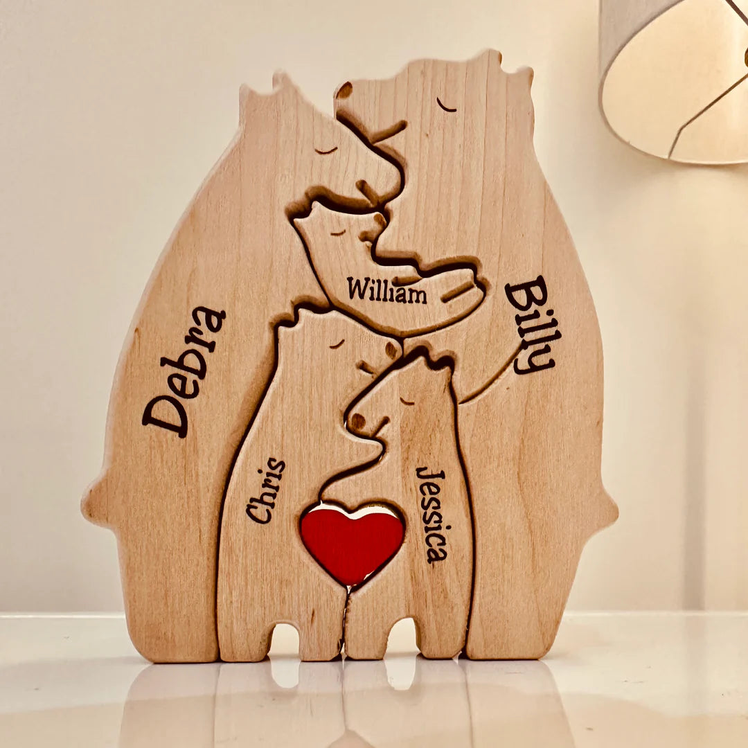 Wood Bear Family