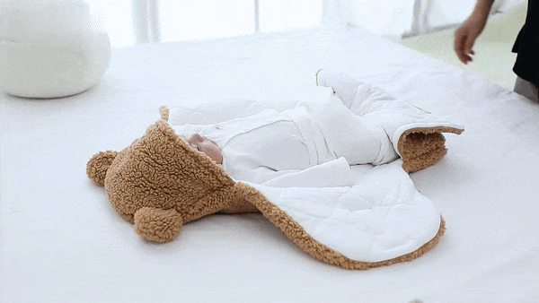 SnuggleBear Comfortable Swaddle Blanket
