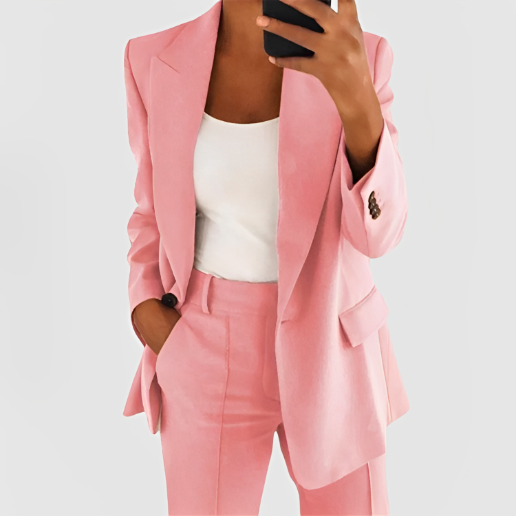 Everly | Blazer- und Hosenanzug-Set