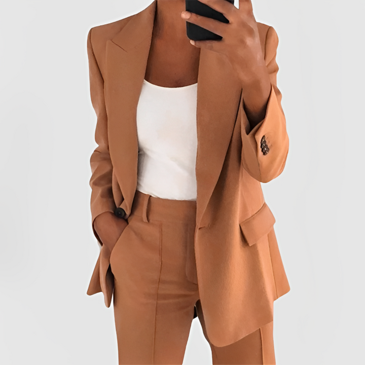 Everly | Blazer- und Hosenanzug-Set