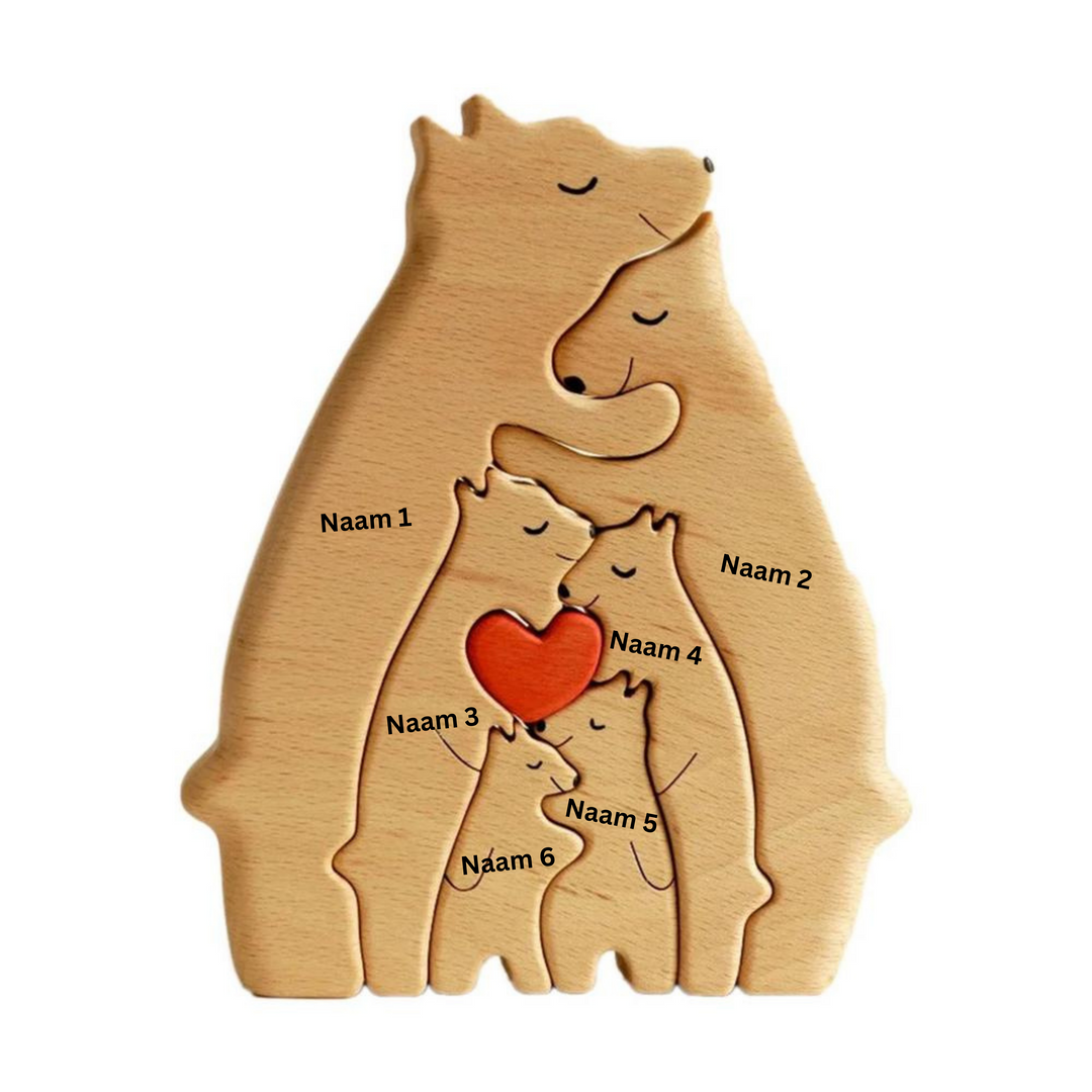 Wood Bear Family