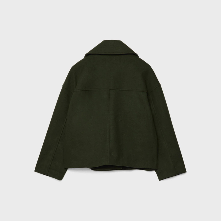 Jas - Kurze Doppelreihige Damenjacke für Herbst &amp; Winter | Velmira