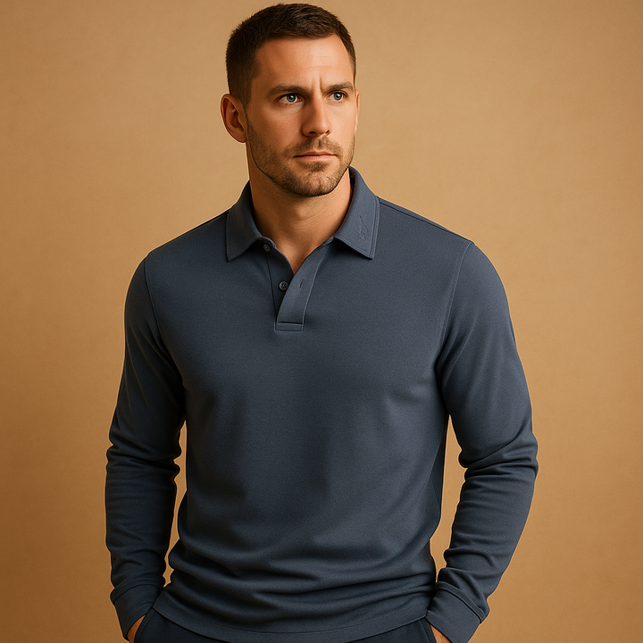 Klassisches Baumwoll-Poloshirt für Herren | Thijs