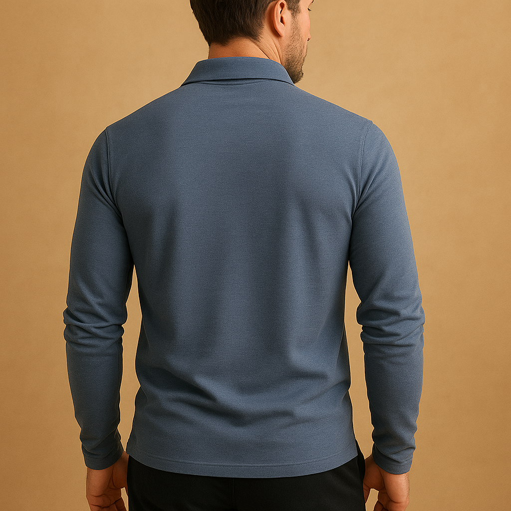 Klassisches Baumwoll-Poloshirt für Herren | Thijs