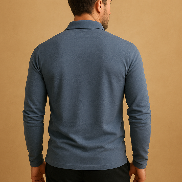 Klassisches Baumwoll-Poloshirt für Herren | Thijs