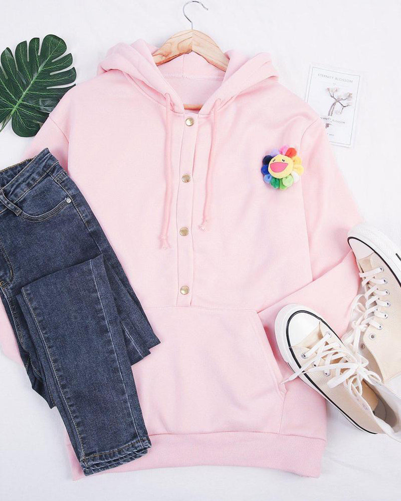 Leyla | Entspannter Hoodie mit Kordelzug