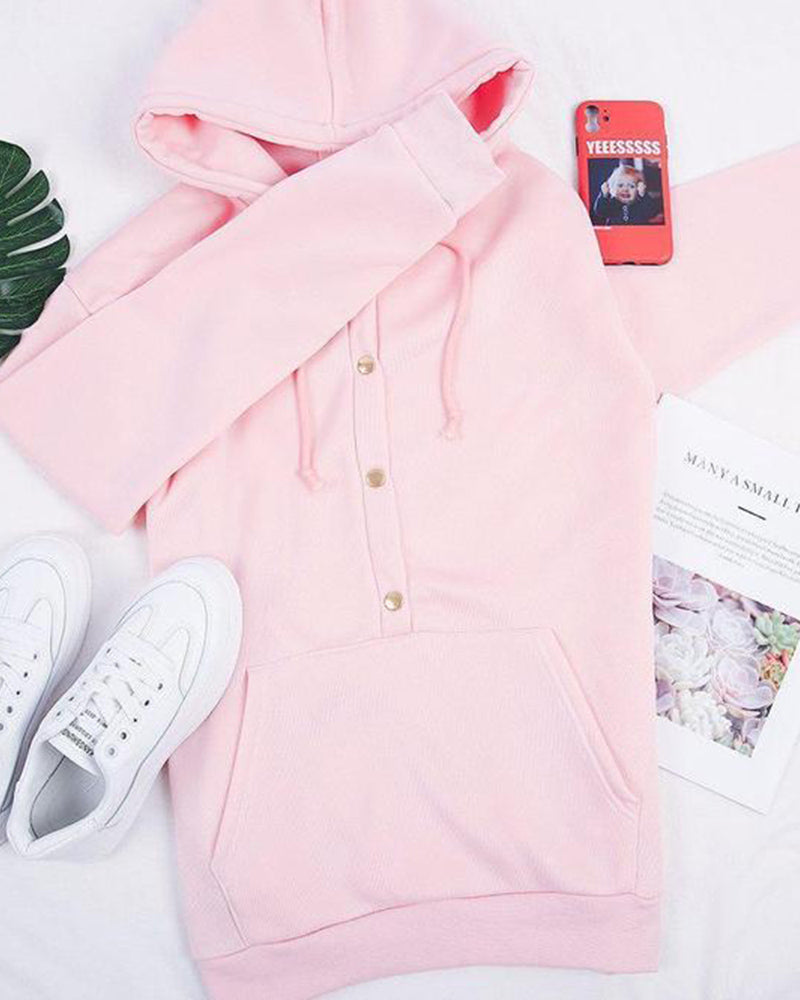 Leyla | Entspannter Hoodie mit Kordelzug