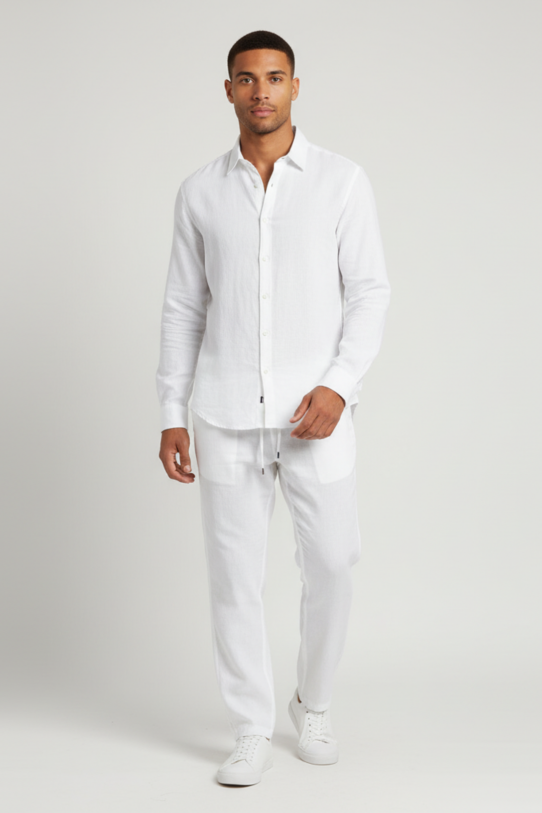 Set Männer - Leinen Atmungsaktives Sommer Outfit