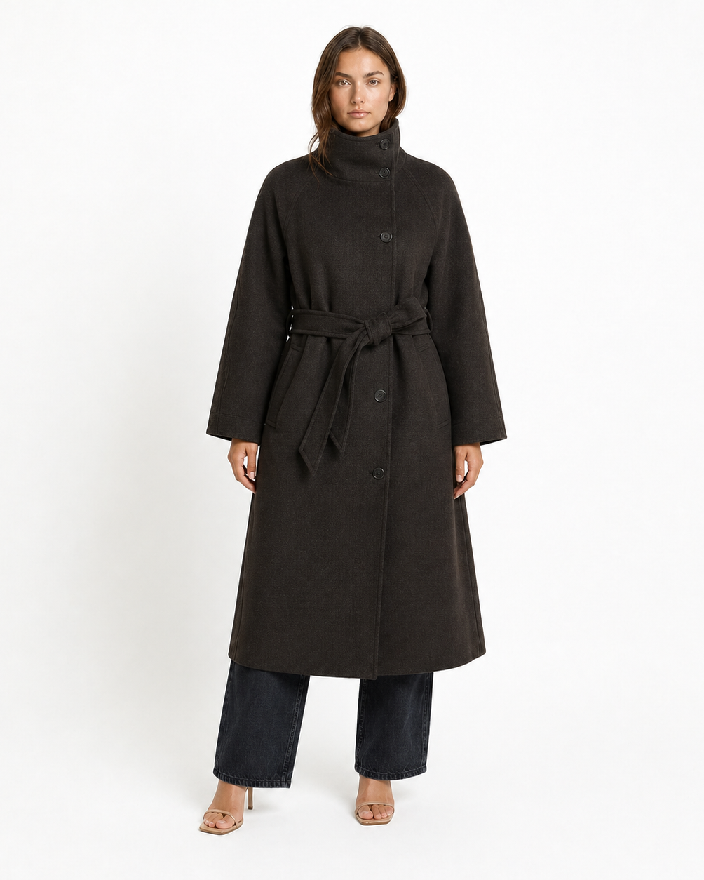 MANTEAU LONG À COL LONDON