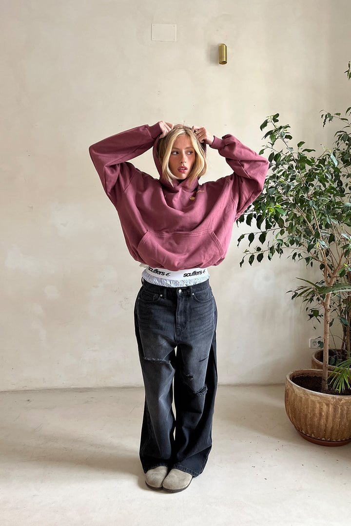 Damen Hoodie mit Print – Bequemer Pullover mit Kapuze | Solange