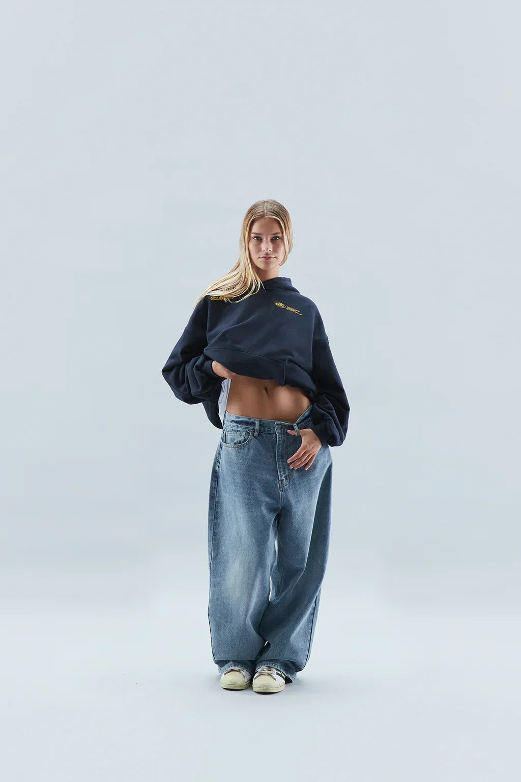 Damen Hoodie mit Print – Bequemer Pullover mit Kapuze | Solange
