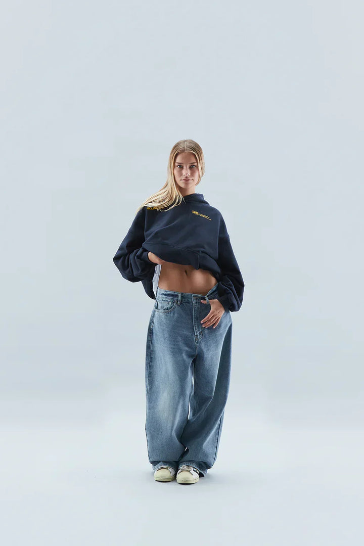 Damen Hoodie mit Print – Bequemer Pullover mit Kapuze | Solange