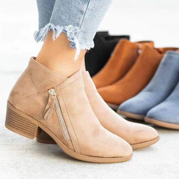 Luca | Bottes en cuir de maintien pour femmes