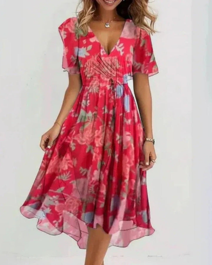 Cocktail Summer Dress for Women | Midi