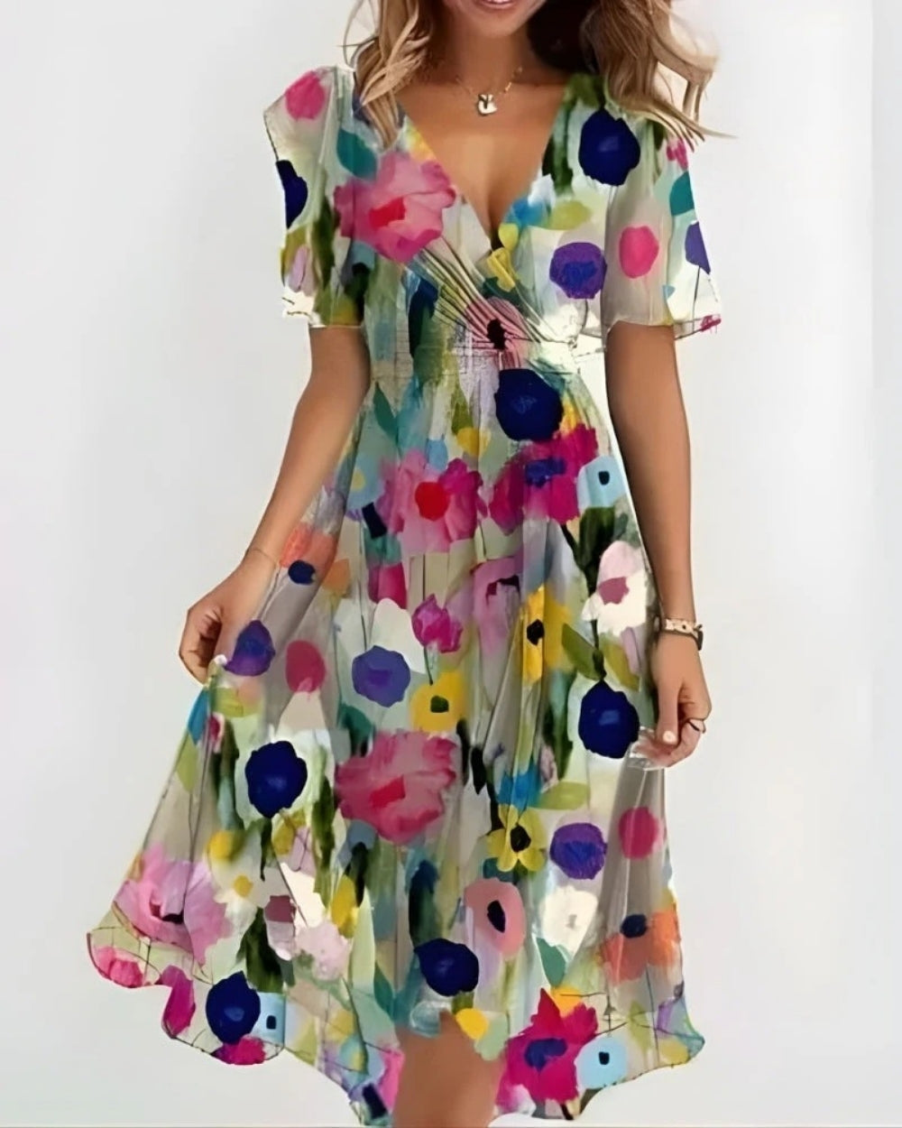 Cocktail Summer Dress for Women | Midi