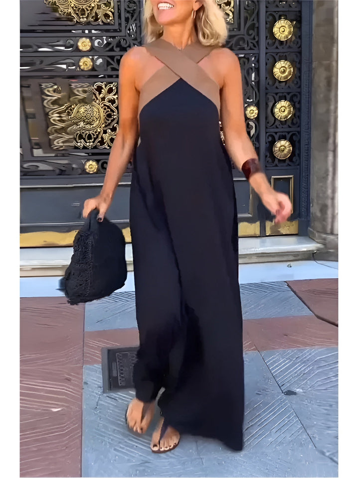 Delphine - dress with cross shape