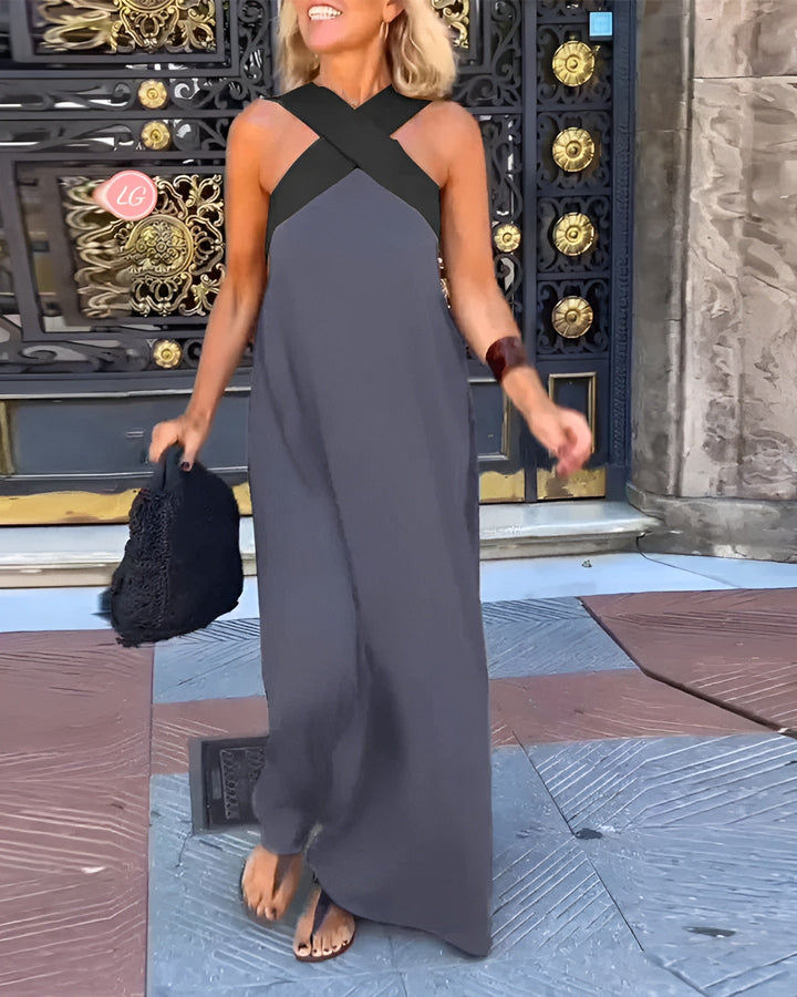 Delphine - dress with cross shape