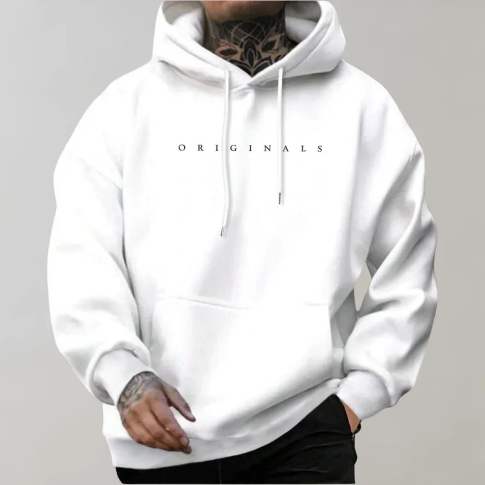 Sweat à capuche homme | Logo imprimé
