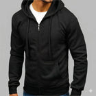 Herren Hoodie | Voller Reißverschluss Langarm