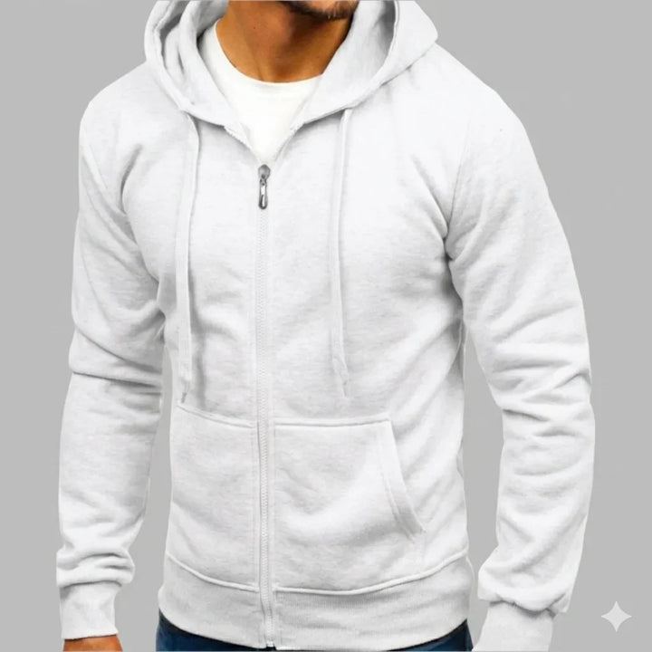 Herren Hoodie | Voller Reißverschluss Langarm