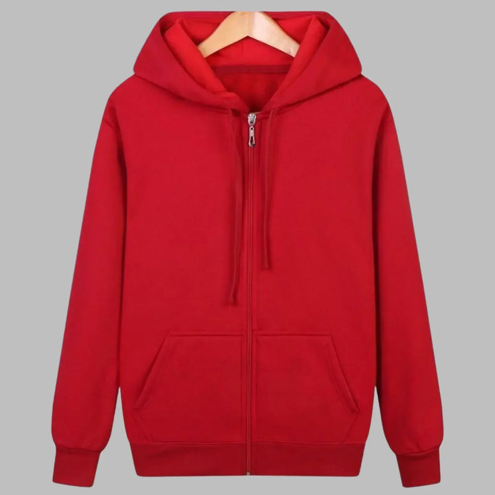 Herren Hoodie | Voller Reißverschluss Langarm