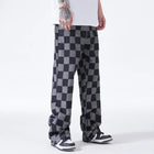 Herren Jeans | Schachbrett-Fit