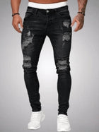 Herrenjeans | Slim Fit Distressed Ripped