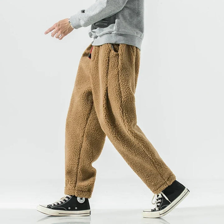 Pantalon de jogging pour homme | Polaire avec cordon de serrage