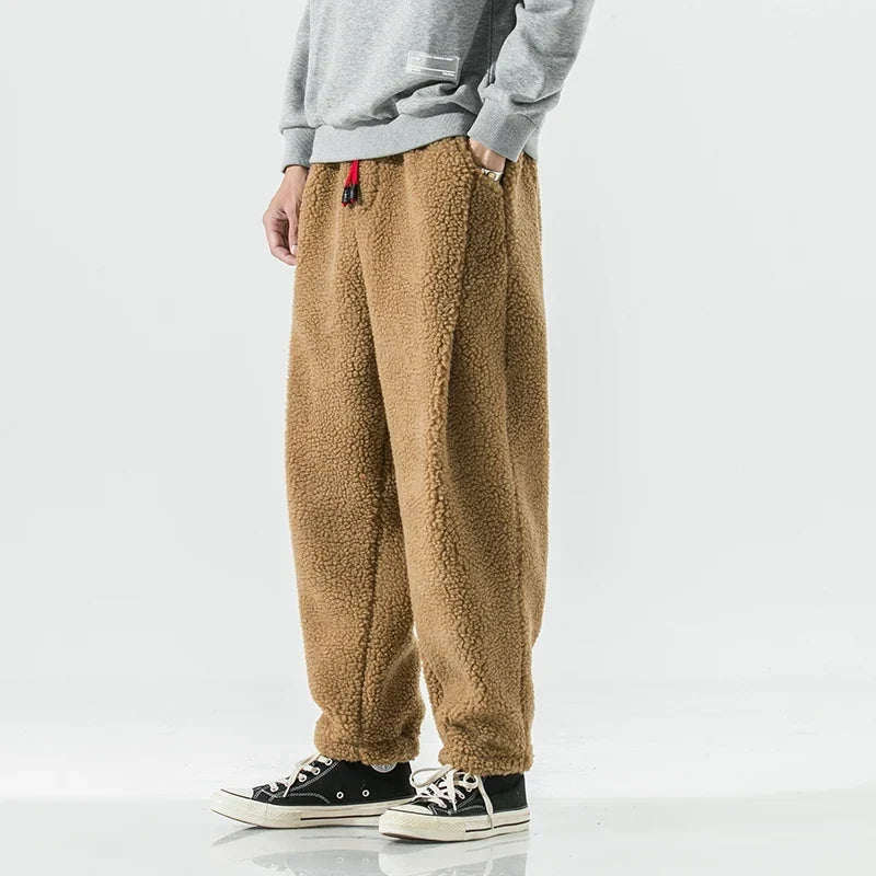 Pantalon de jogging pour homme | Polaire avec cordon de serrage