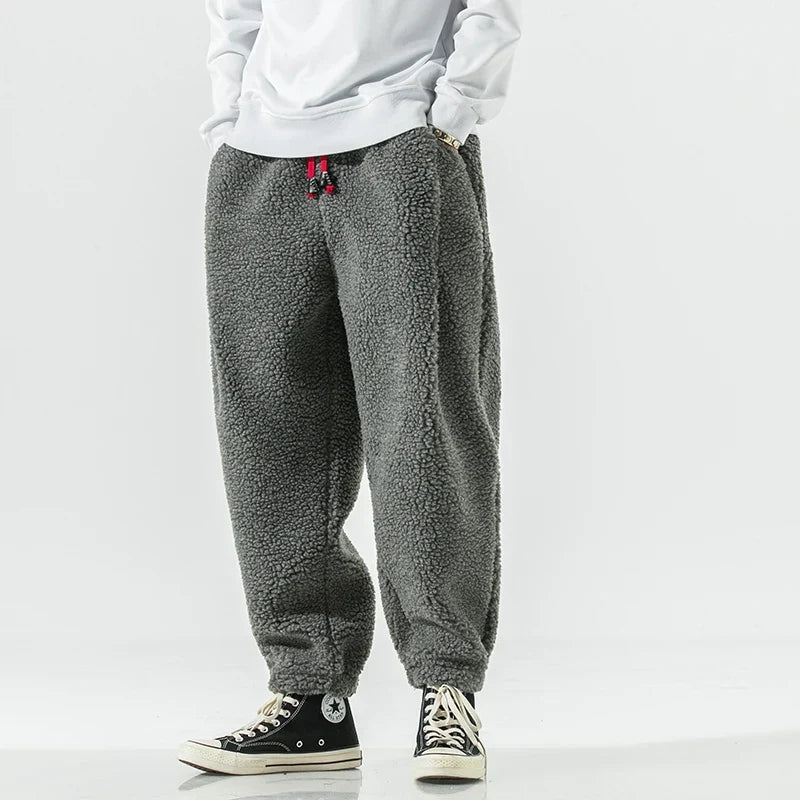 Pantalon de jogging pour homme | Polaire avec cordon de serrage