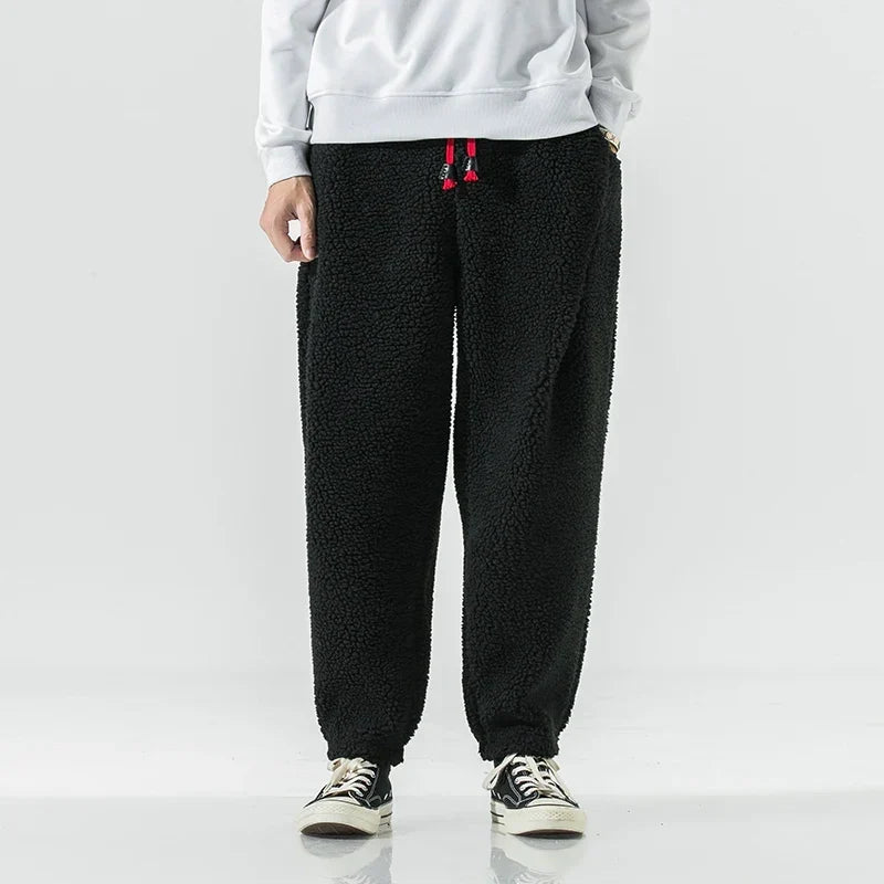 Pantalon de jogging pour homme | Polaire avec cordon de serrage