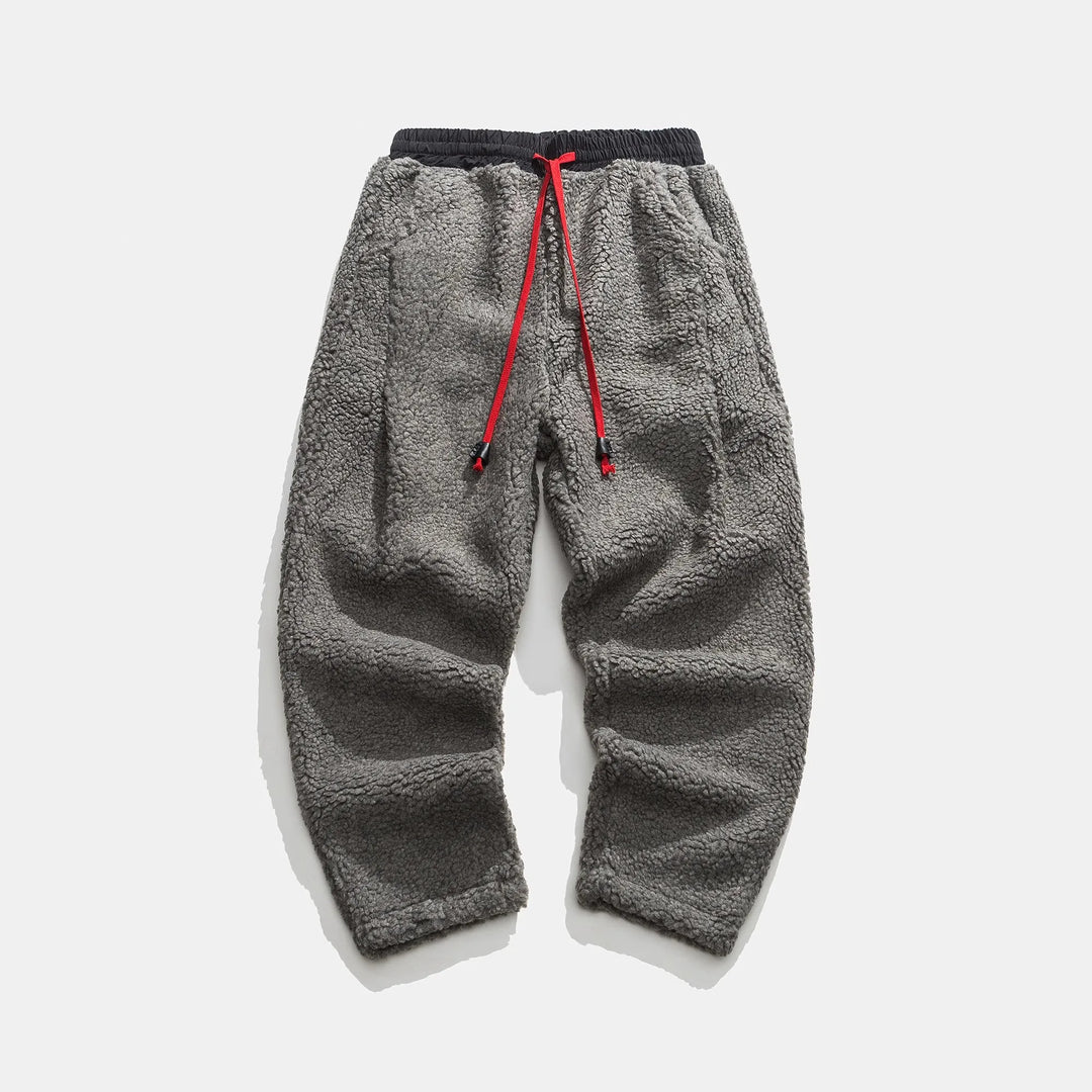 Pantalon de jogging pour homme | Polaire avec cordon de serrage